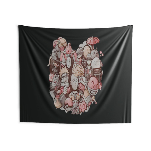 Anime Characters Art Wall Tapestries