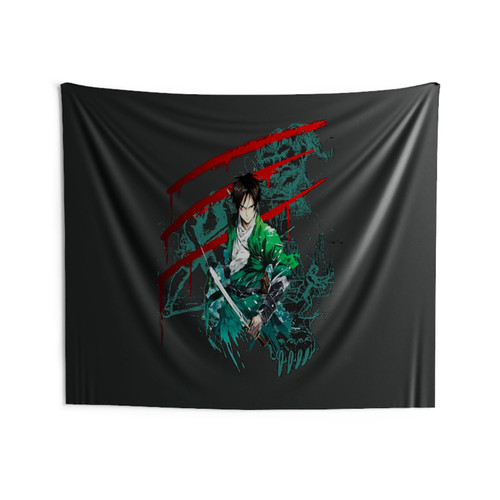 Anime Fan Art Titan Slayer Anime Levi Wall Tapestries