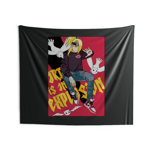 Art Is An Explosion Wall Tapestries