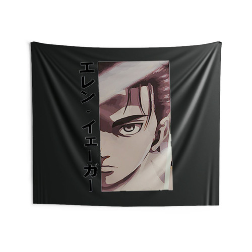 Attack On Eren Inspired Wall Tapestries Attack On Eren Inspired Wall Tapestries