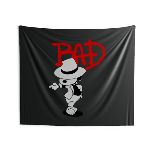 Bad Dog Jackson Michael Jackson Wall Tapestries