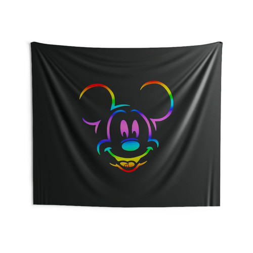 Rainbow Mickey Wall Tapestries