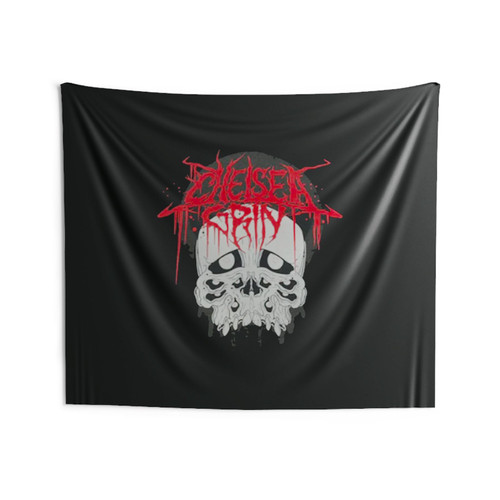 Chelsea Grin Dripping Skull Deathcore Wall Tapestries