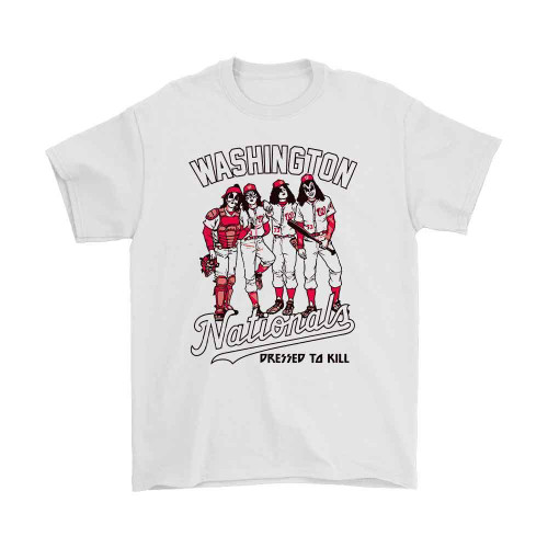 Mlb Washington Nationals Kiss Man's T-Shirt Tee