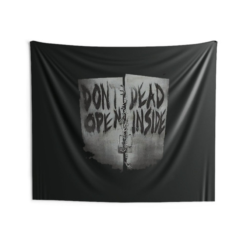 Cool Zombie Walking Dead Dont Open Monster Wall Tapestries