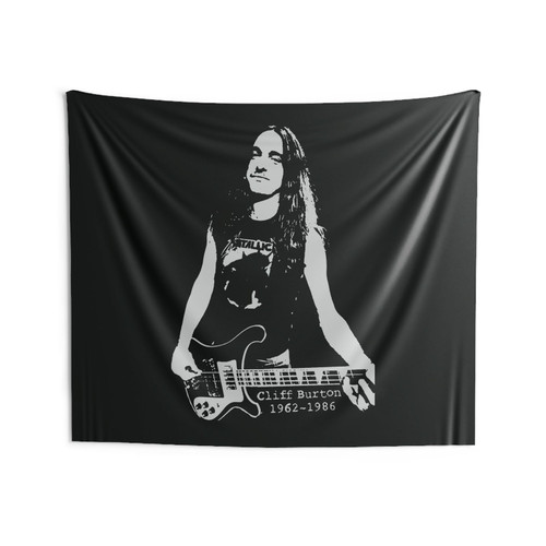 Cliff Burton Metallica Wall Tapestries