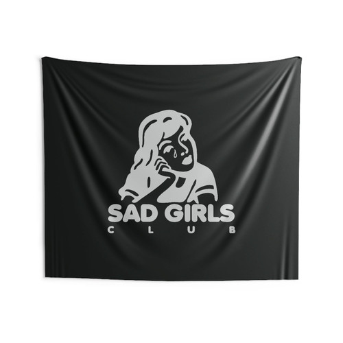 Sad Gril Club Wall Tapestries Sad Gril Club Wall Tapestries