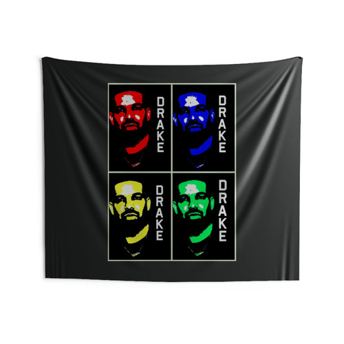 Drake Pop Art Wall Tapestries