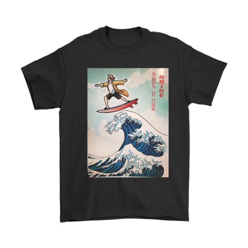 The Great Wave Of The Big Lebowski Man's T-Shirt Tee
