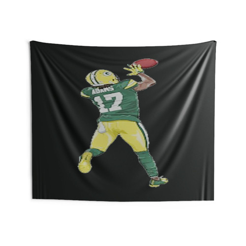 Davante Adams Green Bay Wisconsin Wall Tapestries
