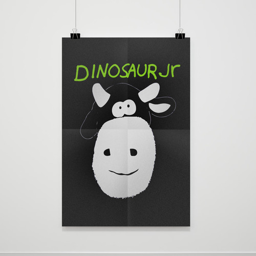 Dinosaur Jr Cow Poster