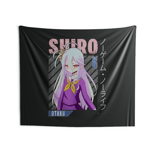 Shiro No Game No Life Wall Tapestries Shiro No Game No Life Wall Tapestries