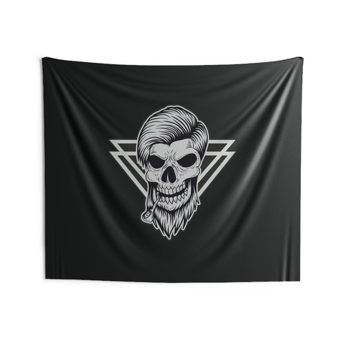 Smoke Skull Wall Tapestries