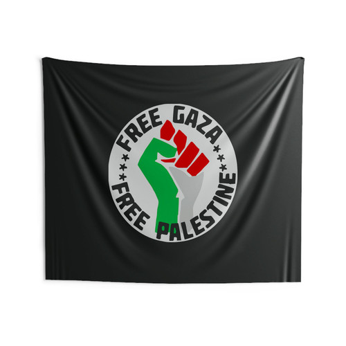 Free Palestine Free Gaza Wall Tapestries