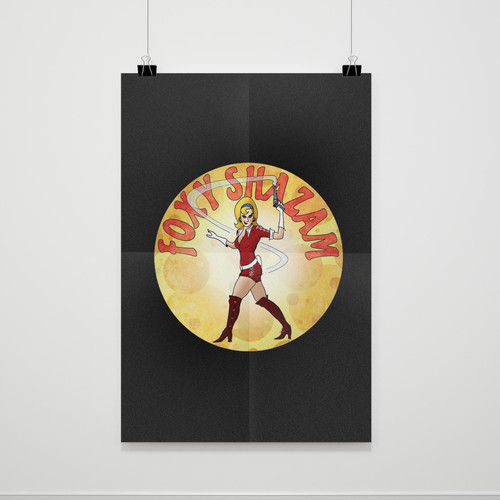 Foxy Shazam Classic Retro Poster