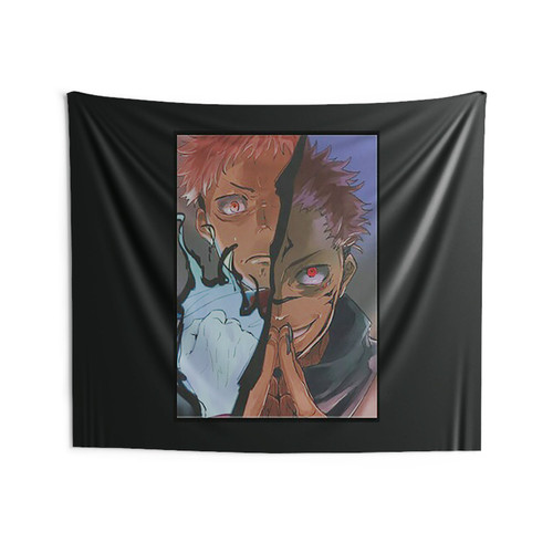 Sukuna Gojo Satoru Essential Sukuna Cursed Soul Jujutsu Kaisen Wall Tapestries