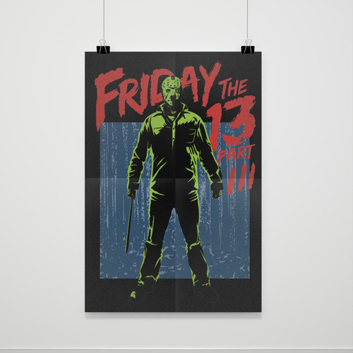 Friday The 13Th Part 3 Poster Friday The 13Th Part 3 Poster