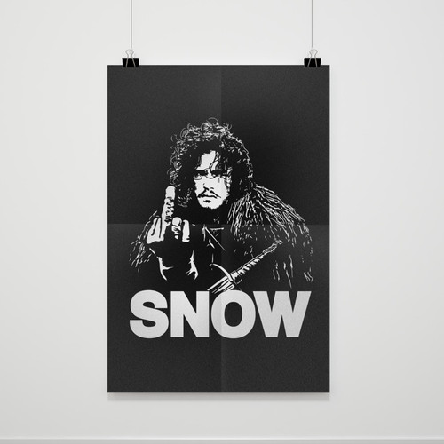 Game Of Thrones A Bastard Named Snow Poster