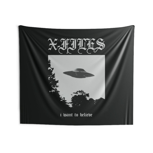 I Want To Believe Metal Wall Tapestries