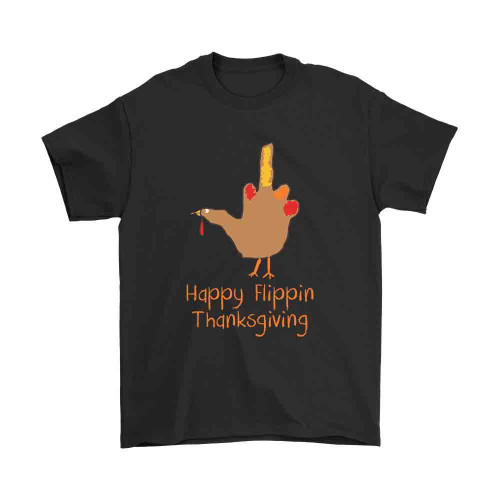 Happy Flippin Thanksgiving Man's T-Shirt Tee
