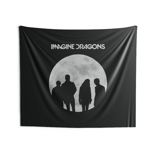 Imagine Dragons Shillouette Wall Tapestries
