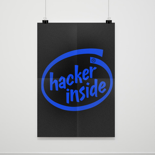 Hacker Inside Poster