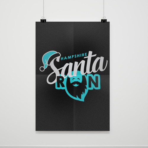 Hampshire Santa Run Poster