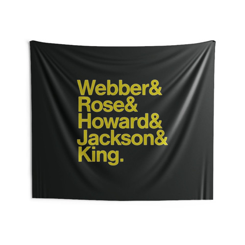 The Fab Five Webber Rose Howard Jackson King Wall Tapestries The Fab Five Webber Rose Howard Jackson King Wall Tapestries