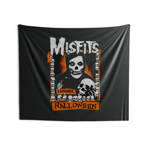 Misfits I Remember Halloween Fiend Wall Tapestries