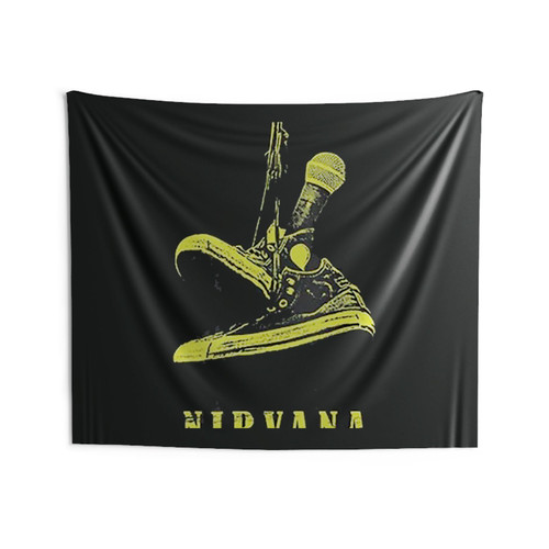 Nirvana Kurt Cobain Music Rock Wall Tapestries
