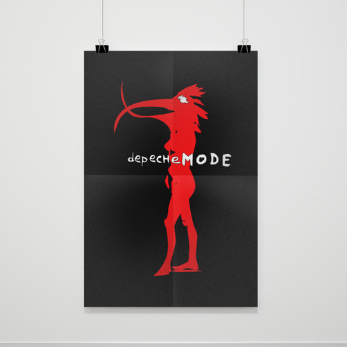 Herren Depeche Mode Poster
