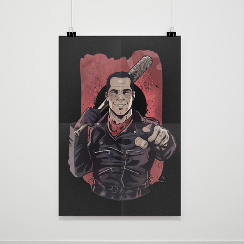 Iam Negan Twd Poster