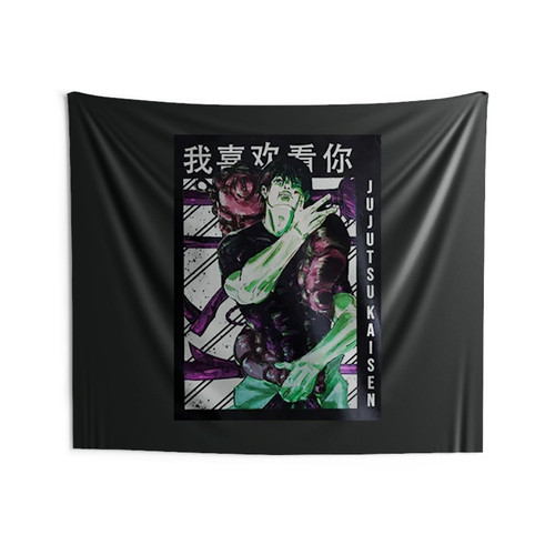 Toji Fushiguro Kaisen Toji Fushiguro Vintage Wall Tapestries