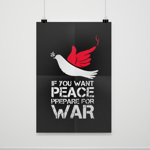 John Wick If You Want Peace Prepare For War Poster