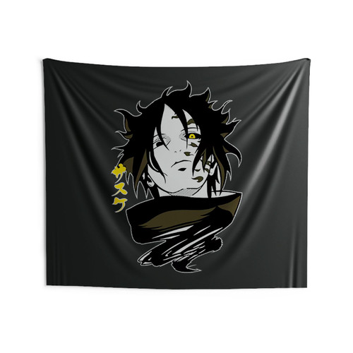Sasuke Uchiha Curse Anime Naruto Wall Tapestries