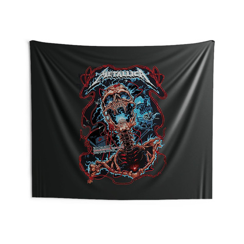 Vintage Metallica England Wall Tapestries