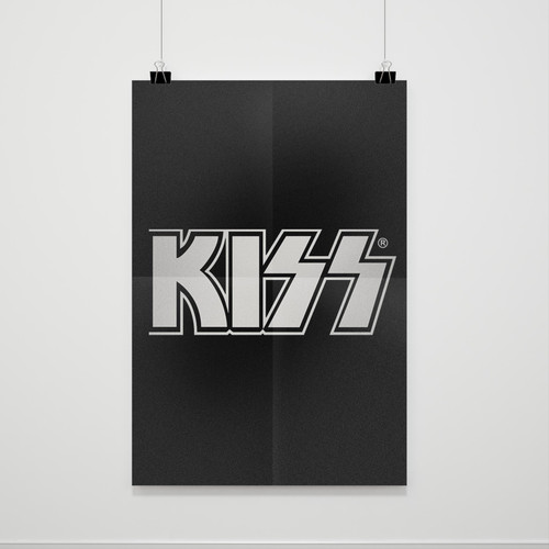 Kiss Band Logo Poster