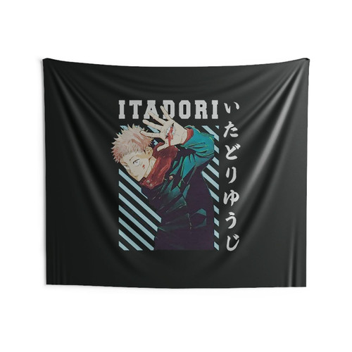 Yuji Itadori Jujutsu Kaisen Wall Tapestries