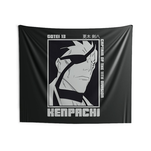 Zaraki Kenpachi Shinigami The Bleach Wall Tapestries