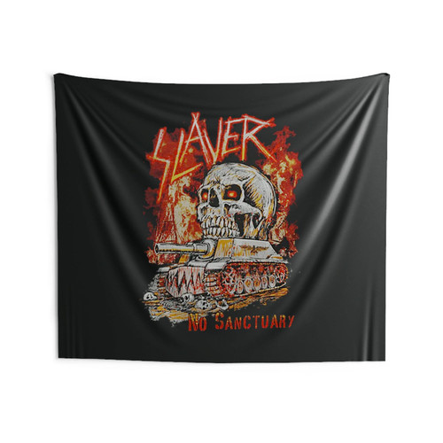 Slayer No Sanctuary Wall Tapestries
