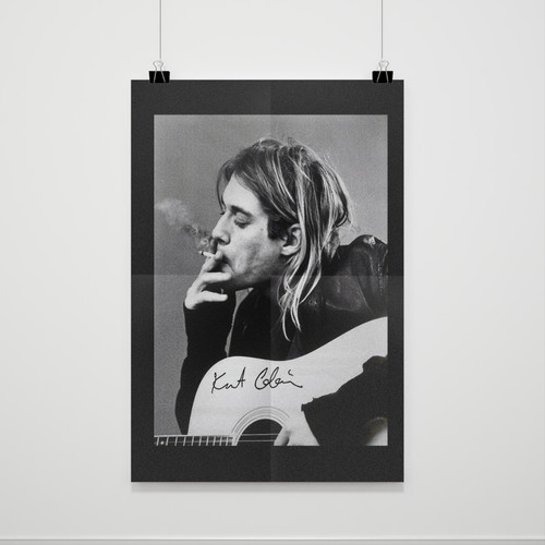 Kurt Donald Cobain Poster