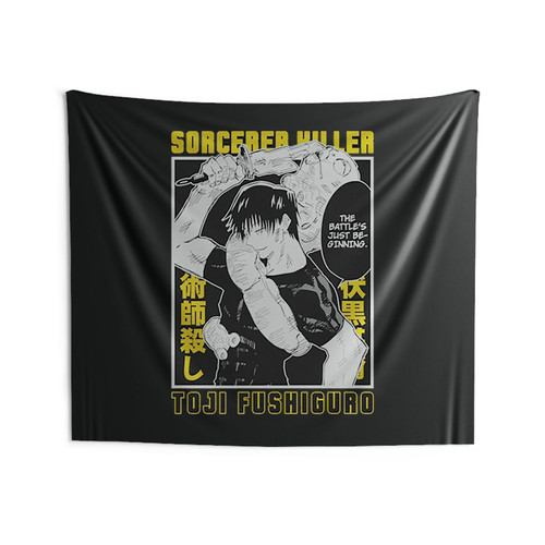 Toji Fushiguro Jujutsu Kaisen Wall Tapestries