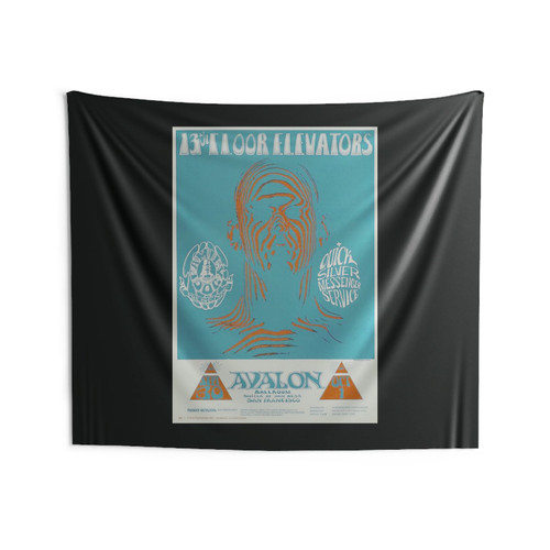 1966 13Th Floor Elevators Poster Wall Tapestries 1966 13Th Floor Elevators Poster Wall Tapestries