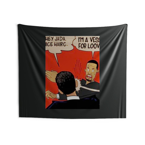Will Smith Slap Chris Rock Oscars 2022 Wall Tapestries