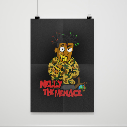 Melly The Menace Poster