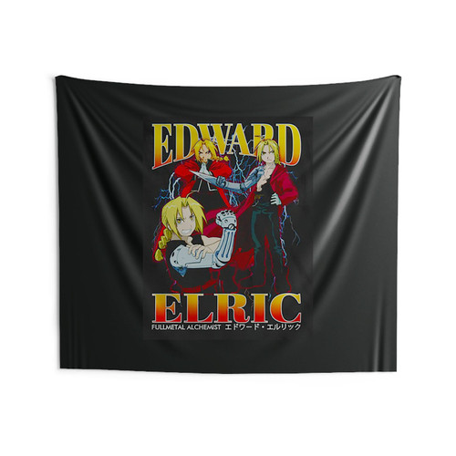 Anime Vintage 90S Edward Elric Wall Tapestries