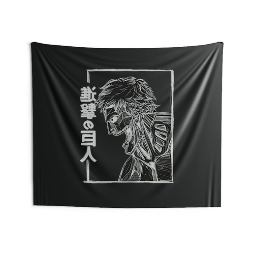 Aot Armored Titan Anime Manga Wall Tapestries Aot Armored Titan Anime Manga Wall Tapestries