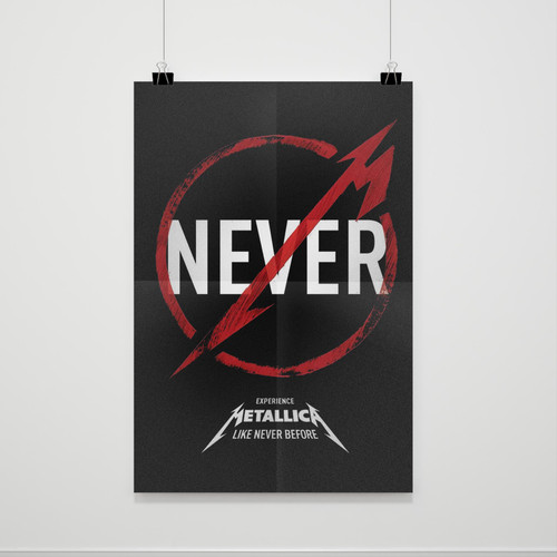 Never Metallica Like Never Before Poster