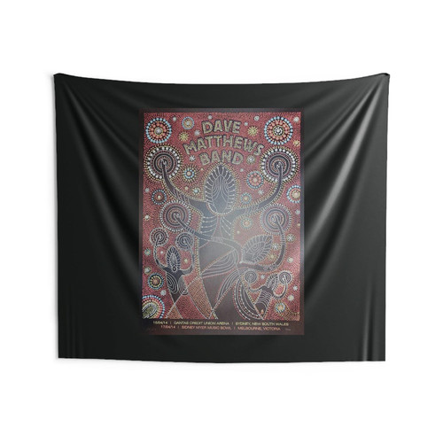 2014 Dave Matthews Band Australia Silkscreen Wall Tapestries