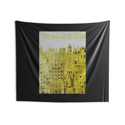 2015 Dave Matthews Band Brussels Silkscreen Wall Tapestries